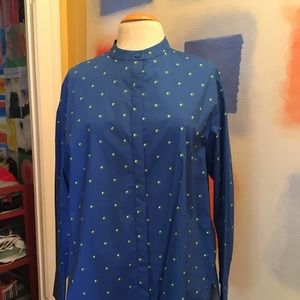 🆕 DVF Avron Dot Shirt $268 Retail